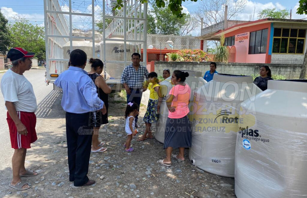 Garantizan abasto de agua en comunidades de Álamo