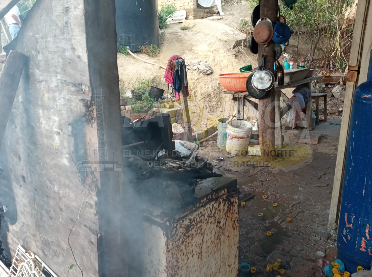 Arde cocina de una vivienda en Morgadal
