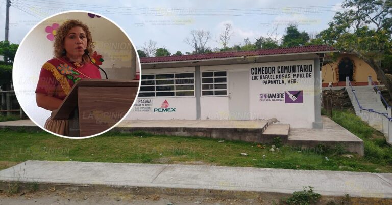 Autorizan tres comedores comunitarios para Papantla