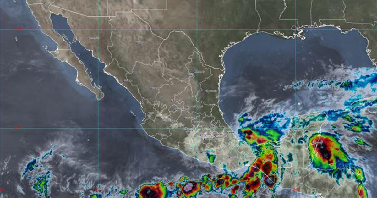 Agatha se debilita a depresión tropical Agatha se debilita a depresión tropical