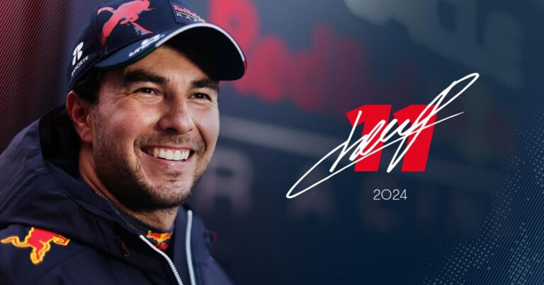 Checo extiende contrato con Red Bull hasta 2024
