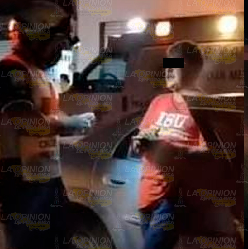 Mujer muere en accidente en Tuxpan