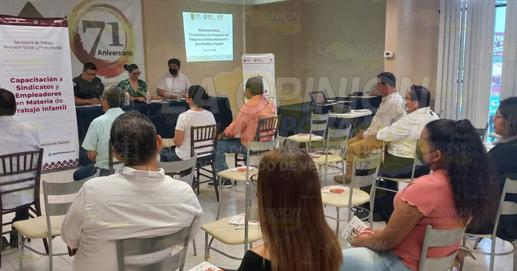 Capacitan a empresarios contra la explotación infantil