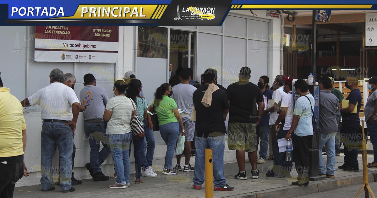 Casi 6 de cada 10 van por sus placas nuevas Casi 6 de cada 10 van por sus placas nuevas