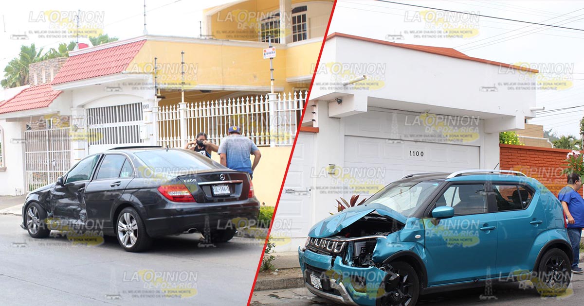 Choque en la colonia Chapultepec Choque en la colonia Chapultepec