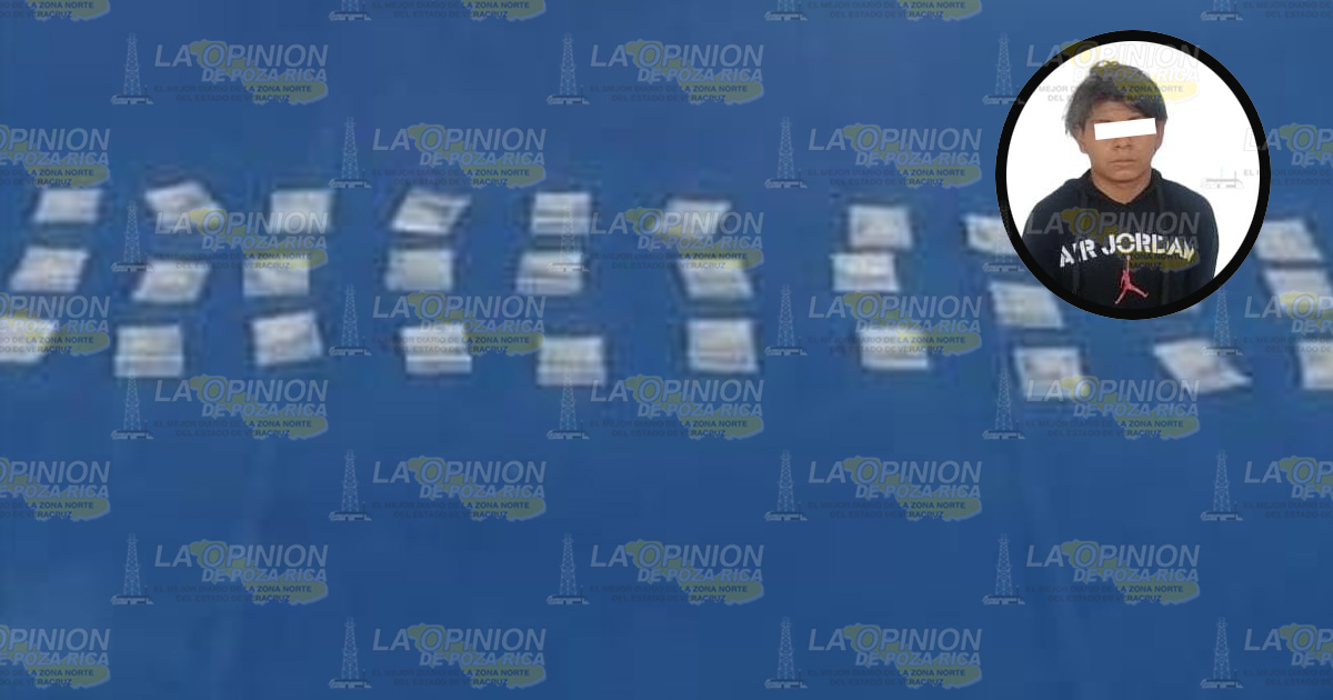 Detiene la SSP a menor narcomenudista