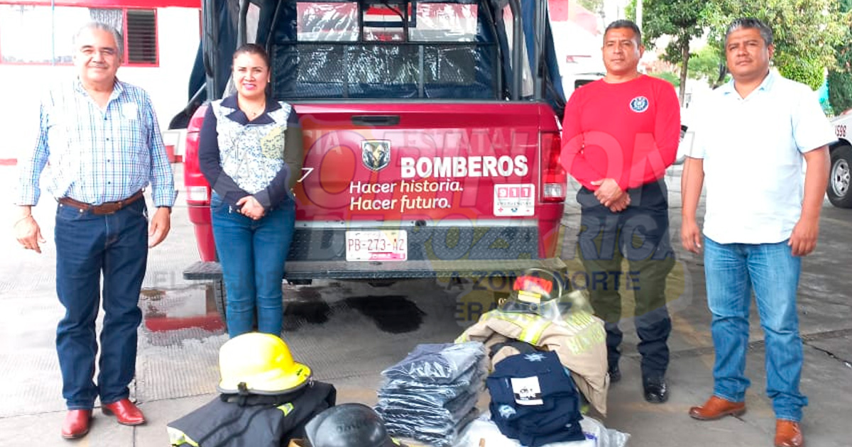 Equipan a personal de rescate y contra incendio