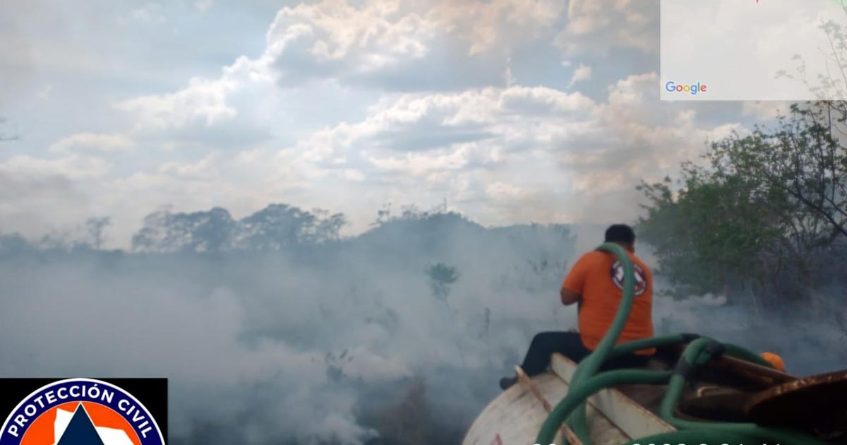 Incendio forestal en Rancho El 50 Incendio forestal en Rancho El 50 13