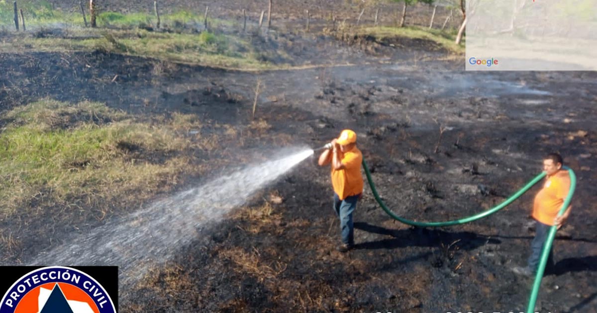 Incendio forestal en Rancho El 50 Incendio forestal en Rancho El 50 14