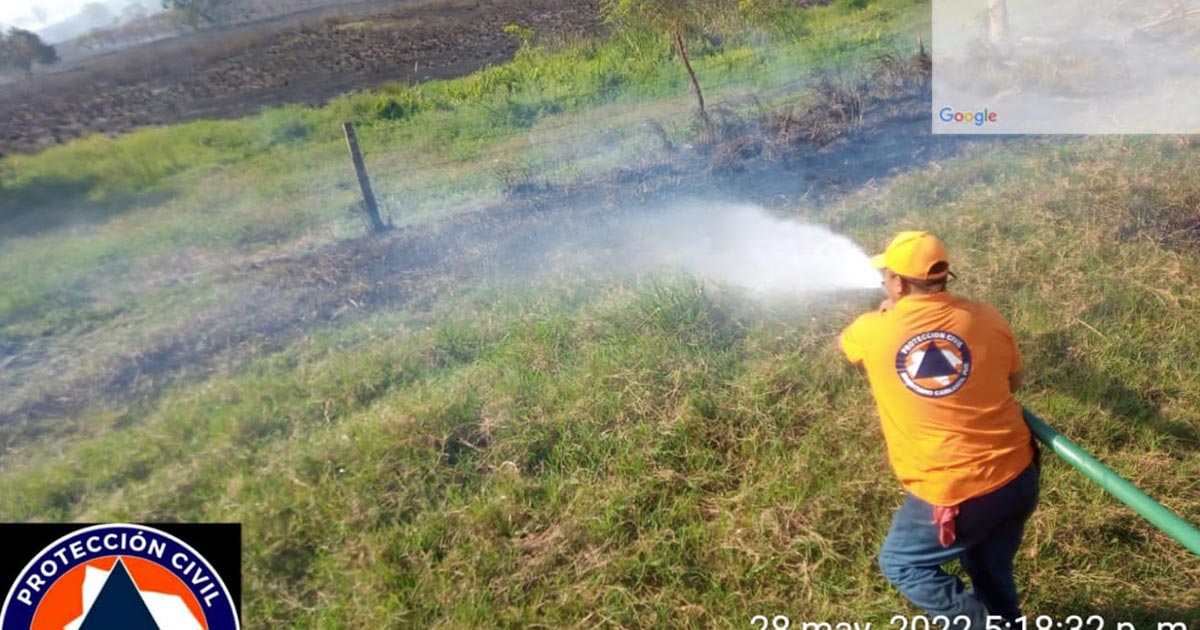 Incendio forestal en Rancho El 50 Incendio forestal en Rancho El 50 15