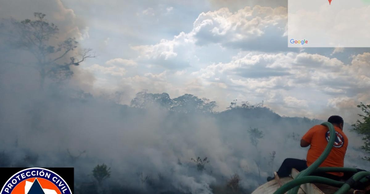 Incendio forestal en Rancho El 50 Incendio forestal en Rancho El 50 3