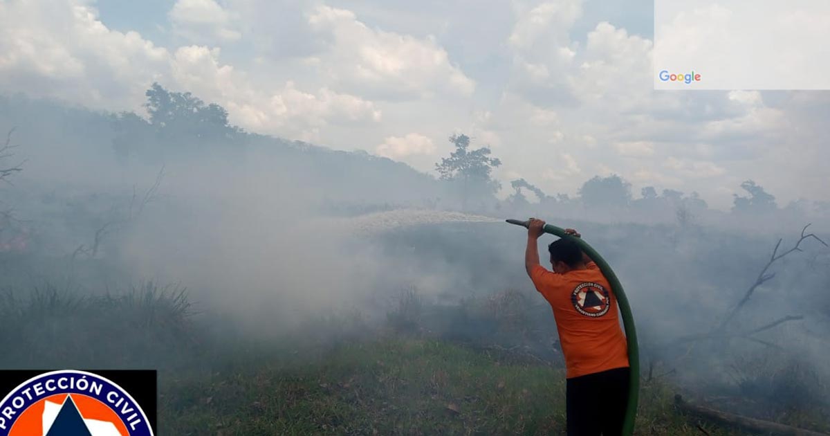 Incendio forestal en Rancho El 50 Incendio forestal en Rancho El 50 7