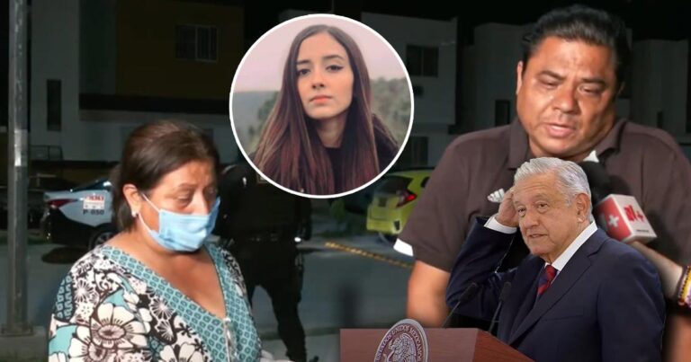 AMLO se reúne con padres de Debanhi y les promete justicia