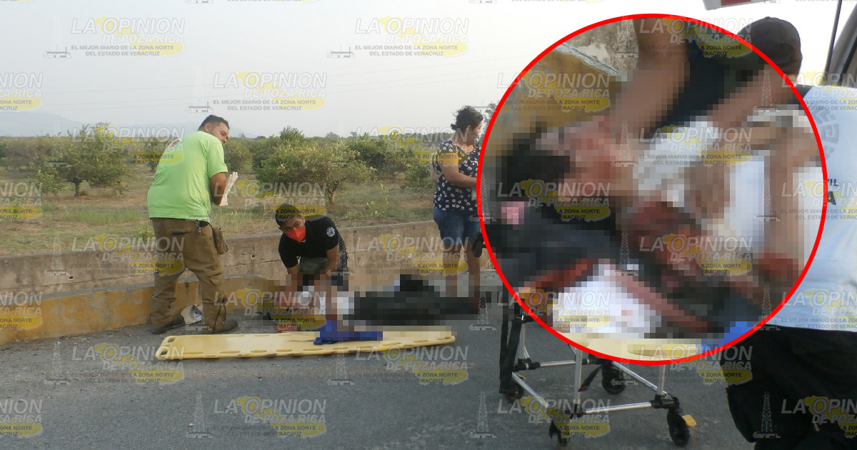 Masculino fue atropellado por vehículo fantasma