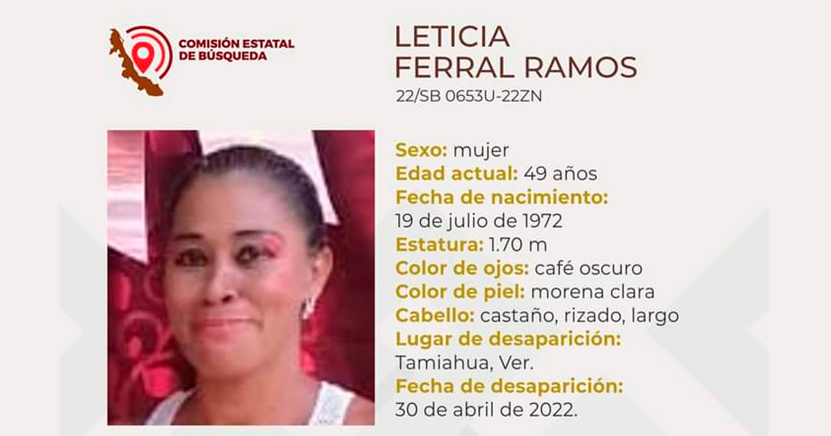 No saben de su paradero