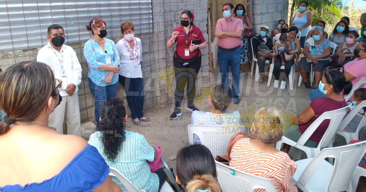 Patrimonio del Estado atiende a colonos de la Margarita Morán Veliz