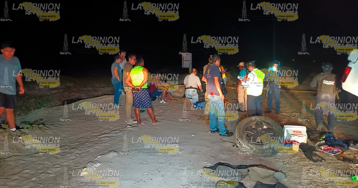 Terminan fiesta volcados en la playa