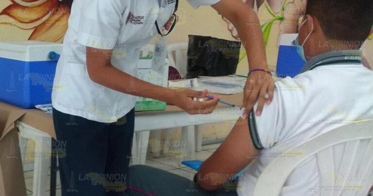 Vacunarán a menores el próximo 10 de mayo en Castillo de Teayo