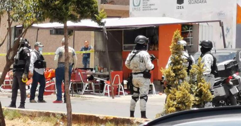 Ataque a puesto de tostadas deja 3 muertos en Zacatecas