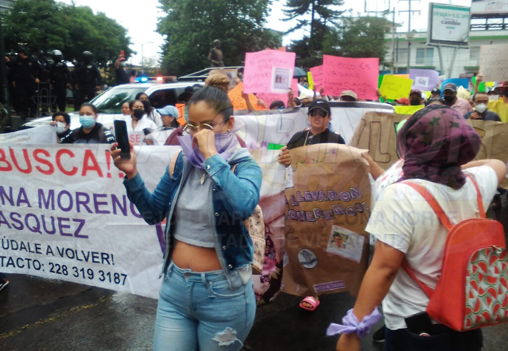 Protestan en Xalapa por Viridiana