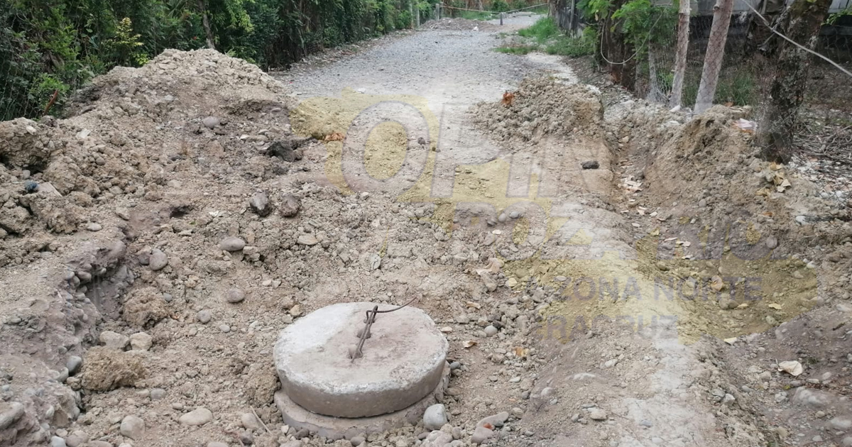 Familias viven sobre el drenaje; ya hay infantes enfermos