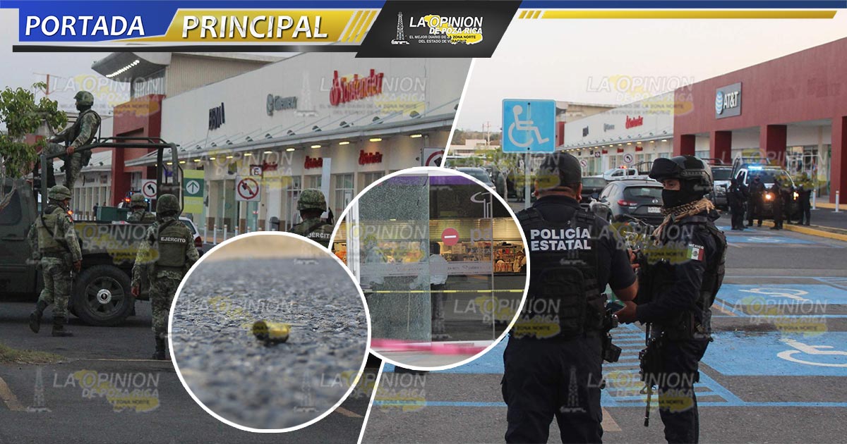 ¡Balaceras en Poza Rica!