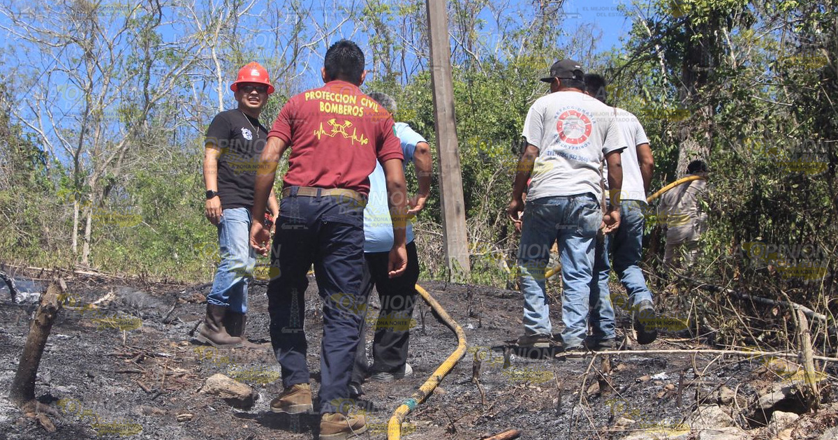Explota ducto de Pemex en Cerro Grande Escolín