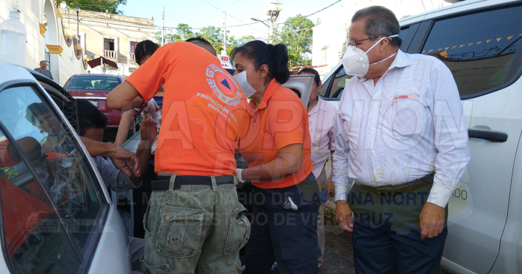 Empleado municipal casi se vuela los dedos