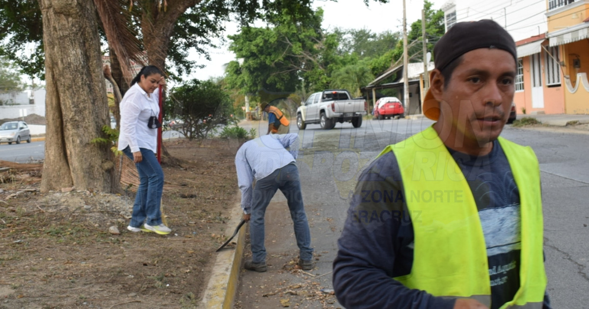 Jornadas de limpieza continúan en Tuxpan