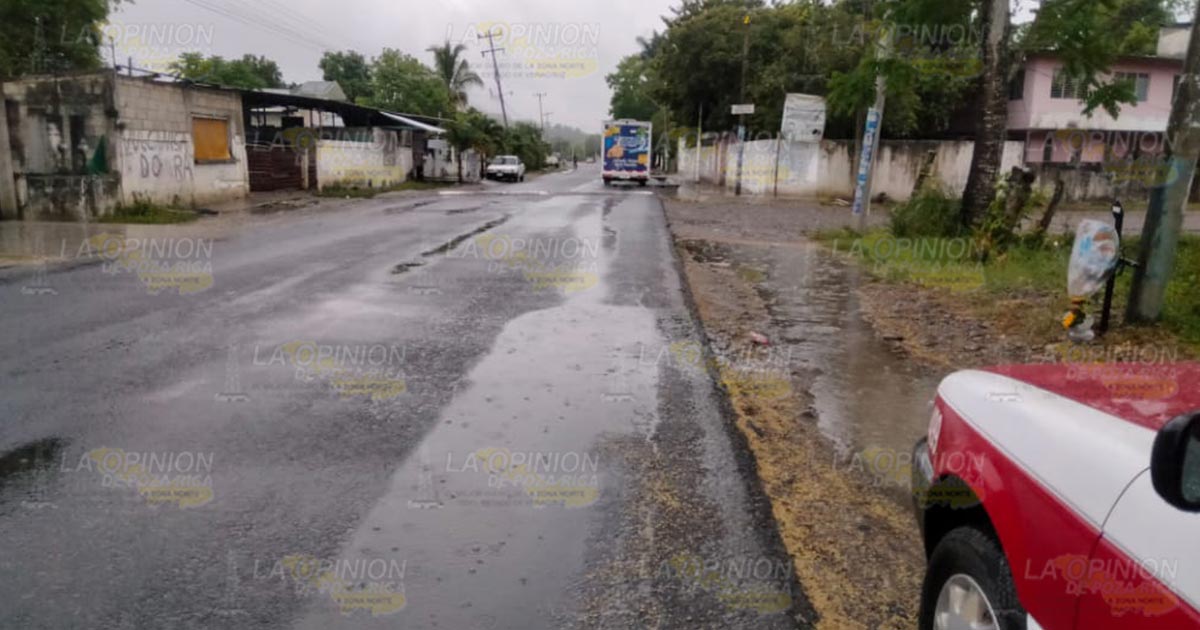 Onda Tropical genera lluvias en la zona norte de Veracruz 2