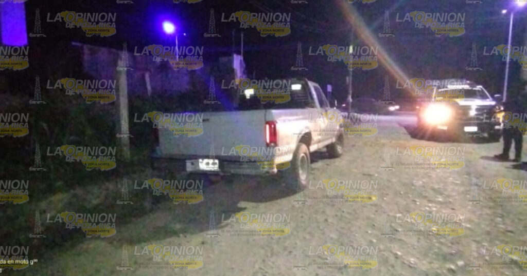 Recuperan camioneta robada en Tuxpan