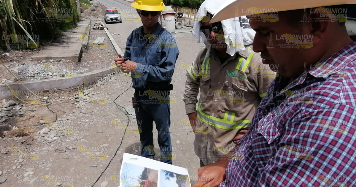 Supervisan obras en beneficio de los espinaltecos