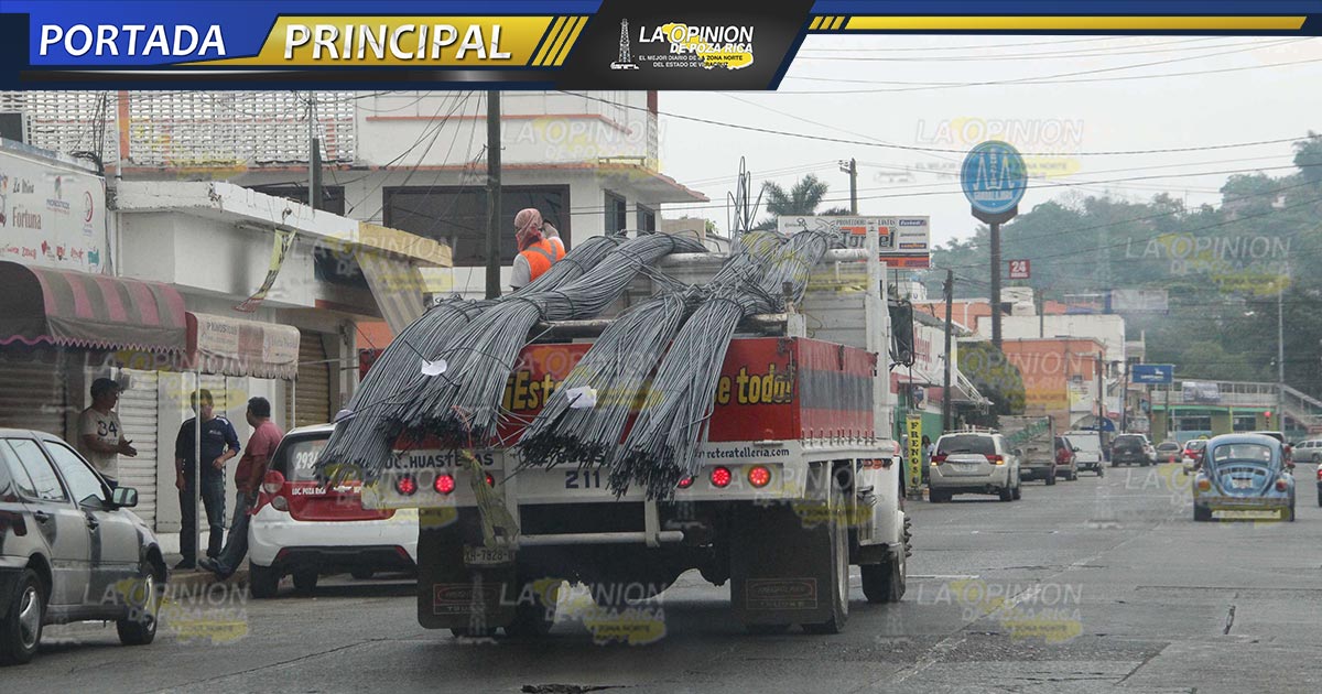 ¿Te alcanza para comprar varillas?