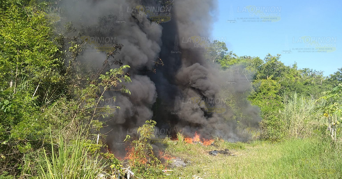 Vándalos provocan incendio