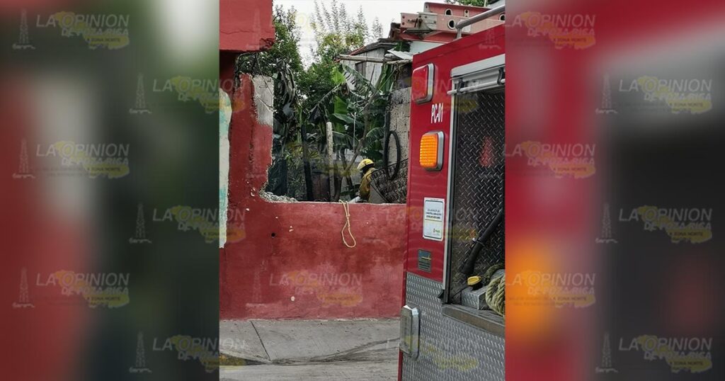 Arde en llamas céntrica vivienda