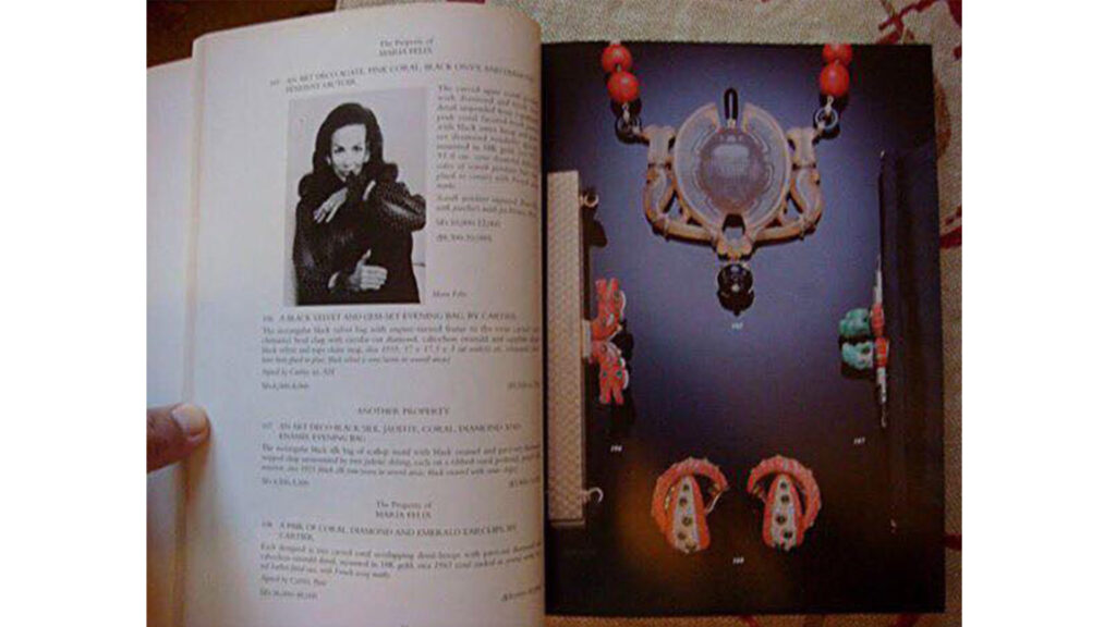 El misterioso collar de Maria Felix