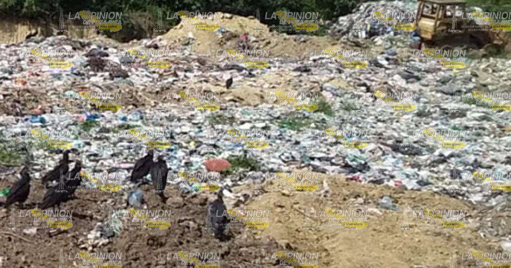 A cielo abierto y contaminando opera basurero de Cazones; no es relleno sanitario2