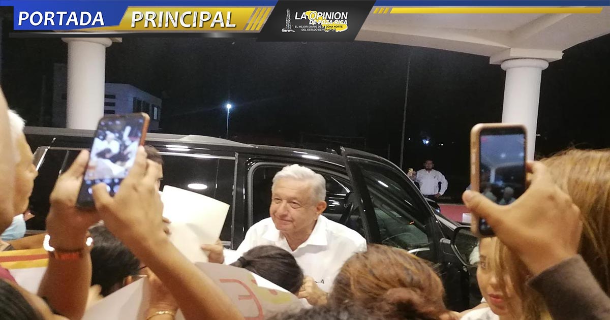 LÓPEZ OBRADOR EN POZA RICA LÓPEZ OBRADOR EN POZA RICA