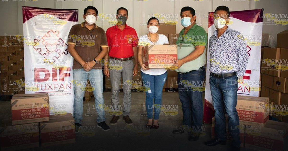 Avanza programa de entrega de desayunos escolares