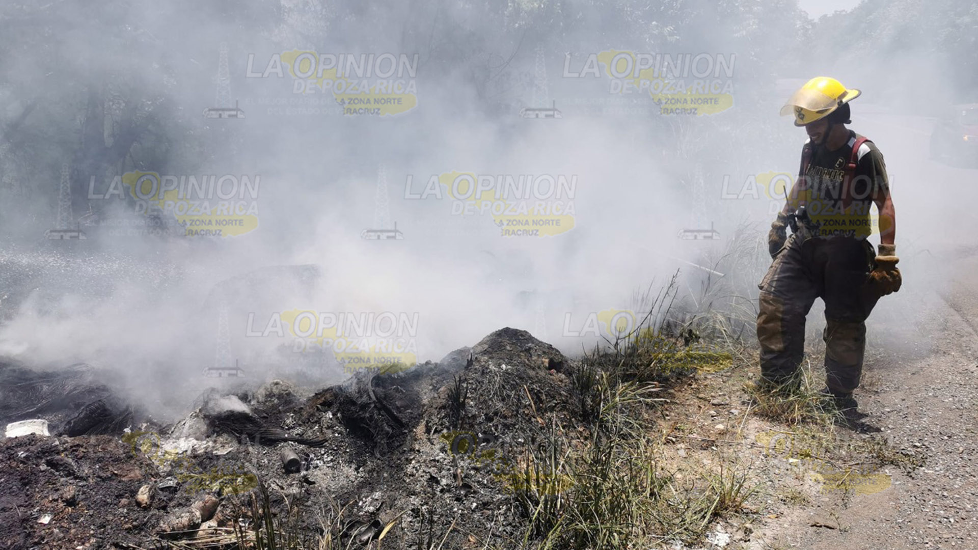 Bomberos de Tihuatlán piden apoyo