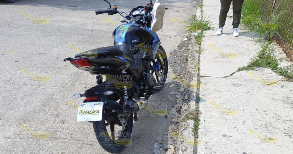 Motociclista al hospital