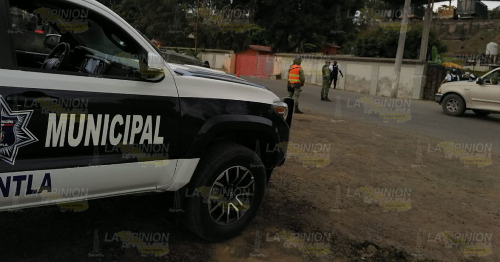 SEDENA despliega personal militar en Papantla