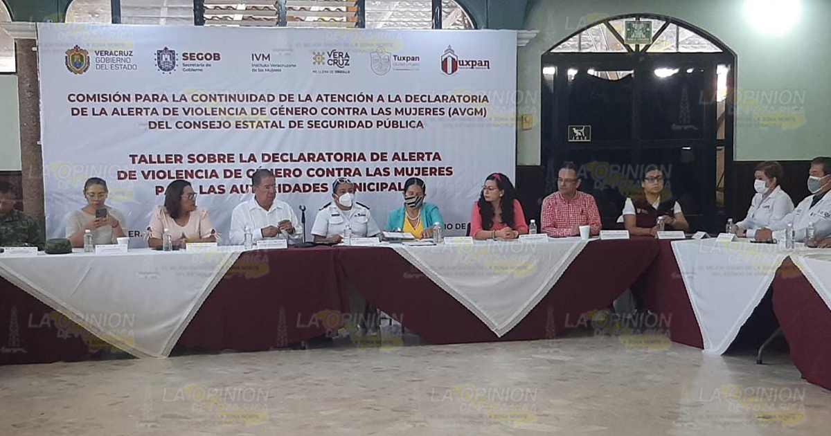 En Tuxpan se trabaja para erradicar la violencia contra las mujeres y niñas. En Tuxpan se trabaja para erradicar la violencia contra las mujeres y niñas.