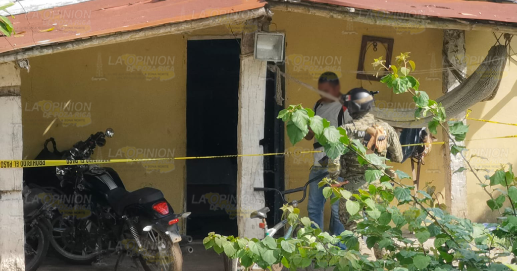 Asesinado al interior de su casa