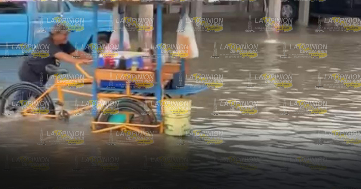 Fuerte aguacero sorprende a Naranjenses