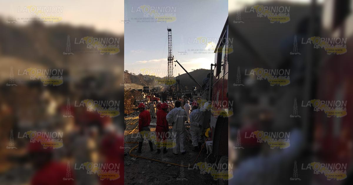 Controlada la fuga de hidrocarburo en Ruiz Cortines Controlada la fuga de hidrocarburo en Ruiz Cortines