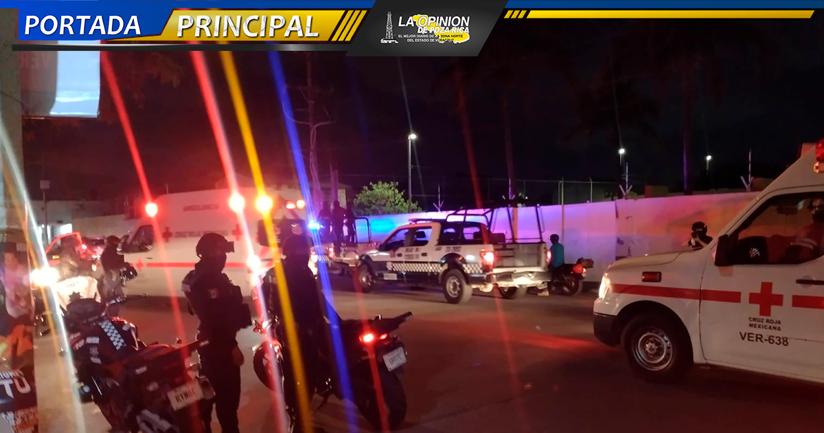 ¡Balacera en puerto de Veracruz! ¡Balacera en puerto de Veracruz!