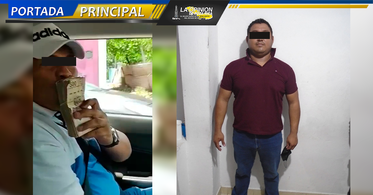 Policías extorsionadores detenidos<br>en colonia Frutos de Coatzacoalcos Policías extorsionadores detenidos en colonia Frutos de Coatzacoalcos
