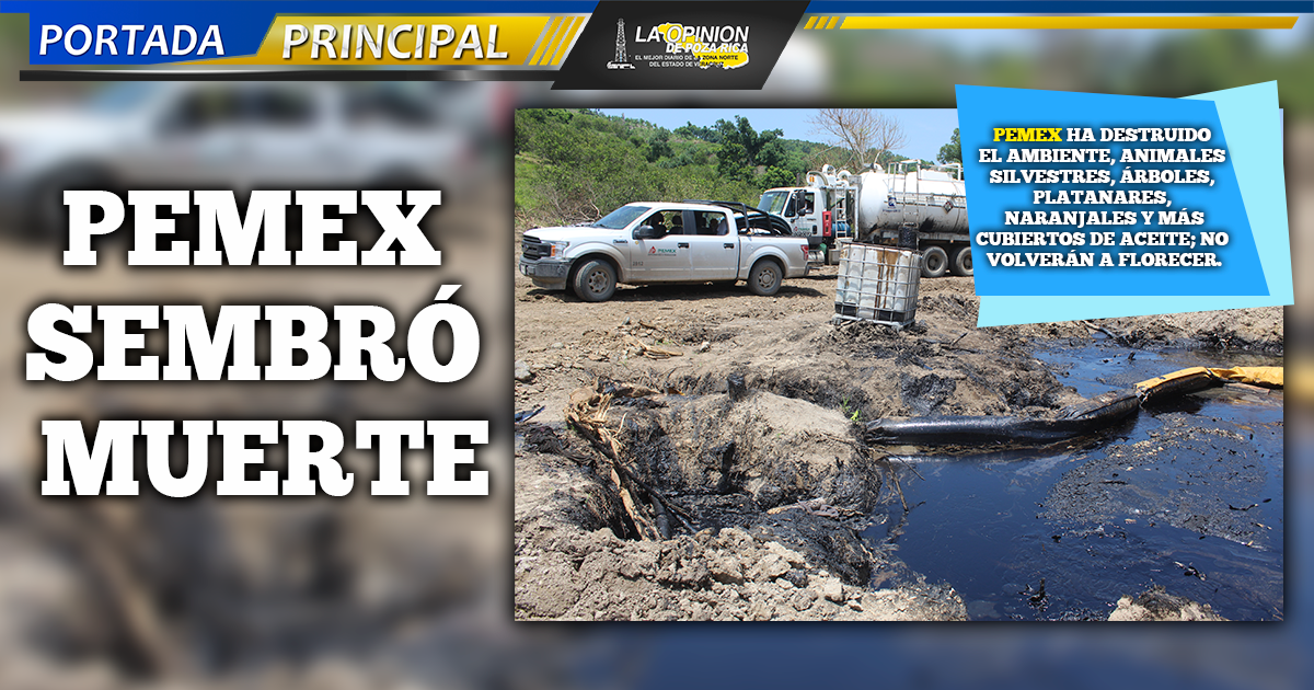 PEMEX SEMBRÓ MUERTE