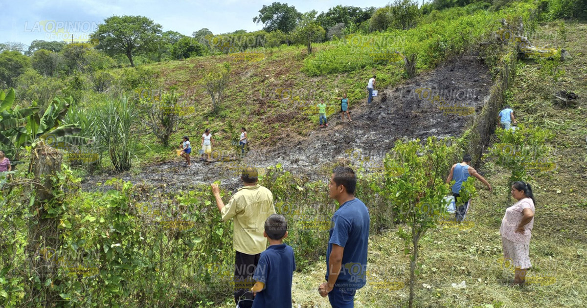 Quema de basura escolar se convirtió en incendio